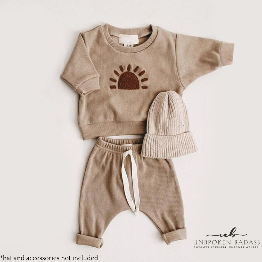 Natural Cotton Matching Set