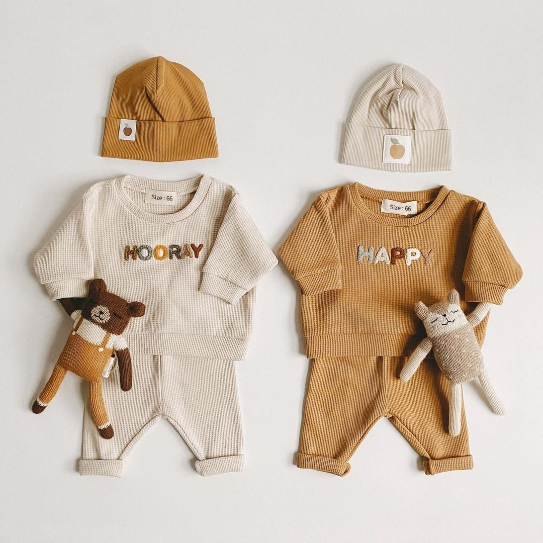 Natural Cotton Matching Set