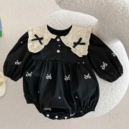 The Sweetest Embroidery Rompers