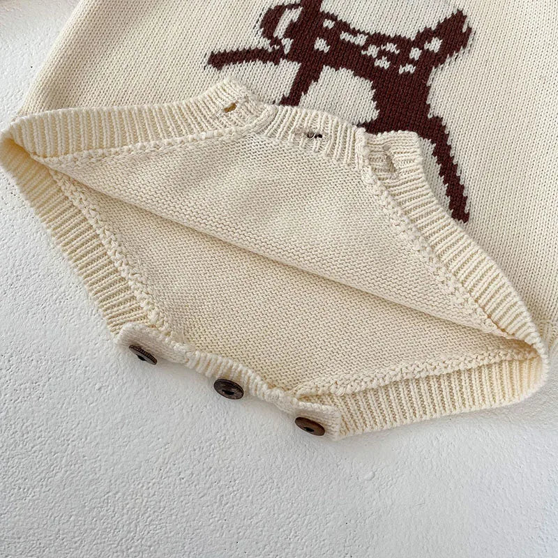 Enchanting Fawn Romper and Hat