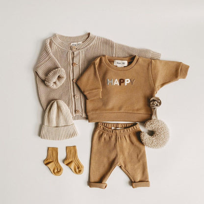 Natural Cotton Matching Set