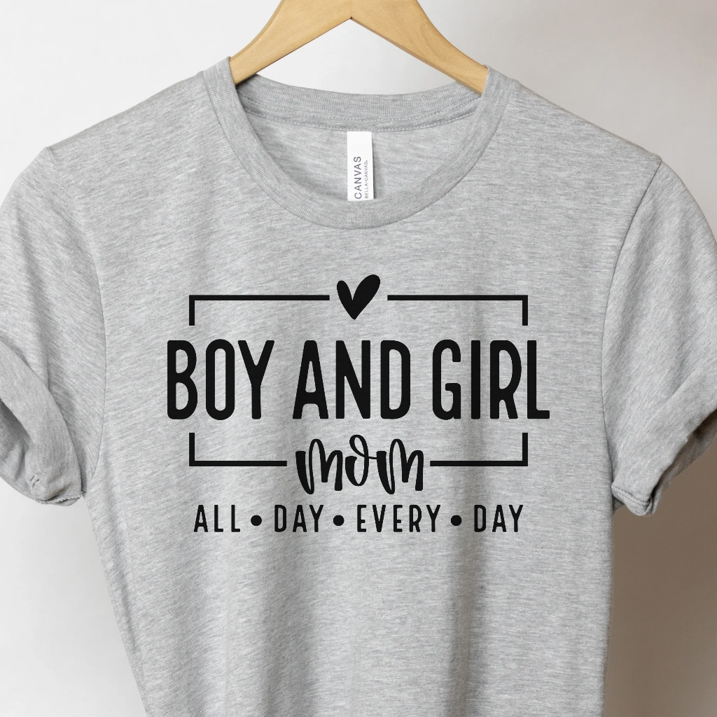 Boy and Girl Mom - Unbroken Badass