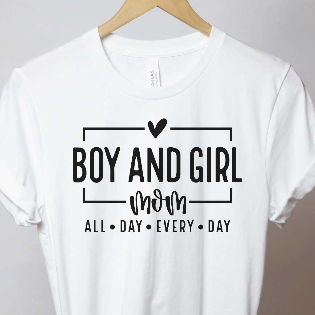 Boy and Girl Mom - Unbroken Badass