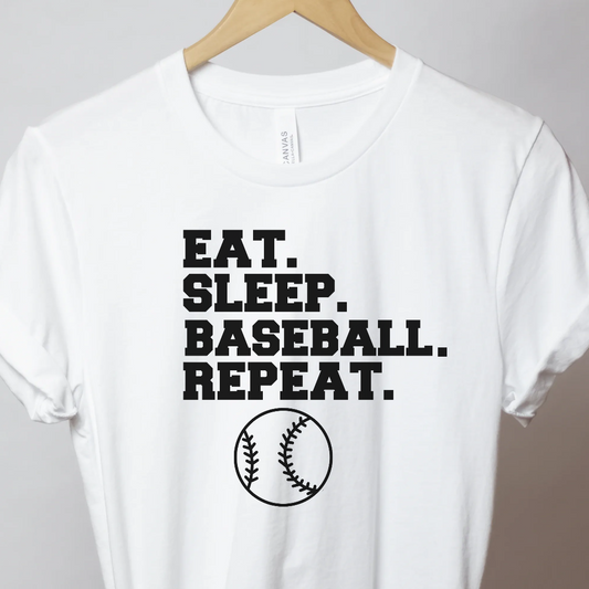 Eat Sleep Baseball - Unbroken Badass